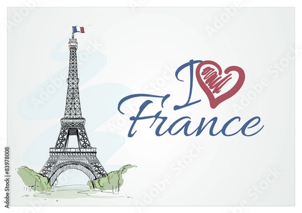 Obraz The Eiffel Tower