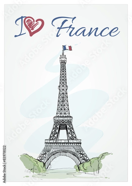 Obraz The Eiffel Tower