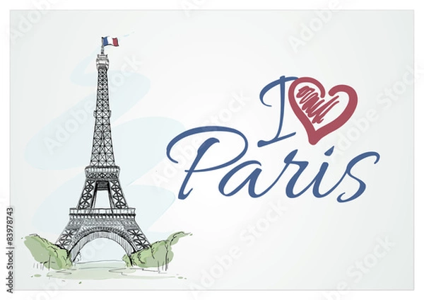 Obraz The Eiffel Tower