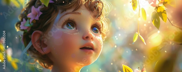 Obraz portrait of a child