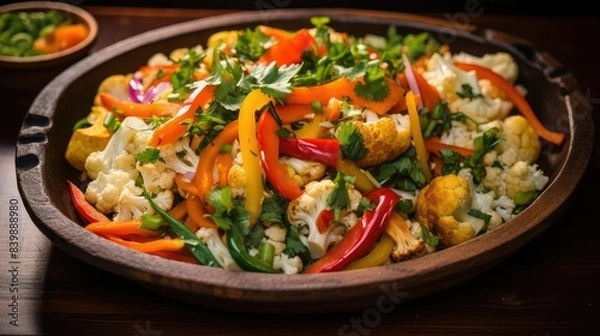 Fototapeta rice healthy cauliflower white