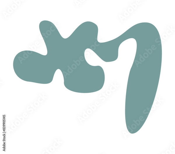 Obraz Organic Abstract Shape