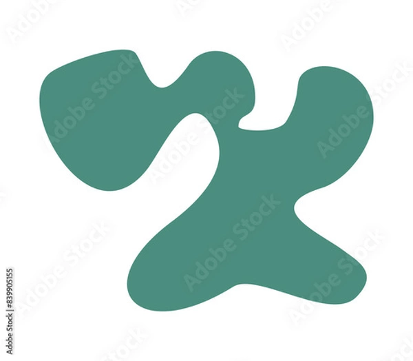 Obraz Organic Abstract Shape