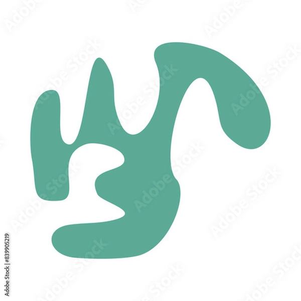 Obraz Organic Abstract Shape