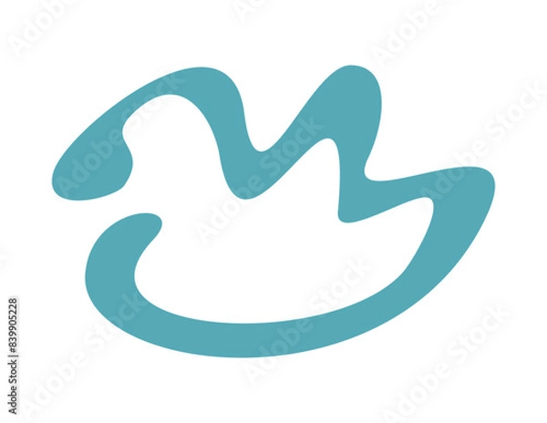 Obraz Organic Abstract Shape