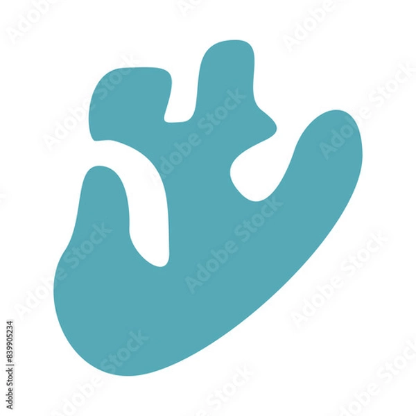 Obraz Organic Abstract Shape