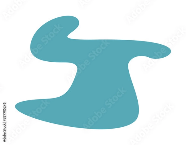 Obraz Organic Abstract Shape