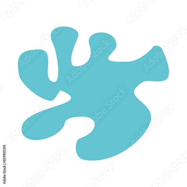 Obraz Organic Abstract Shape