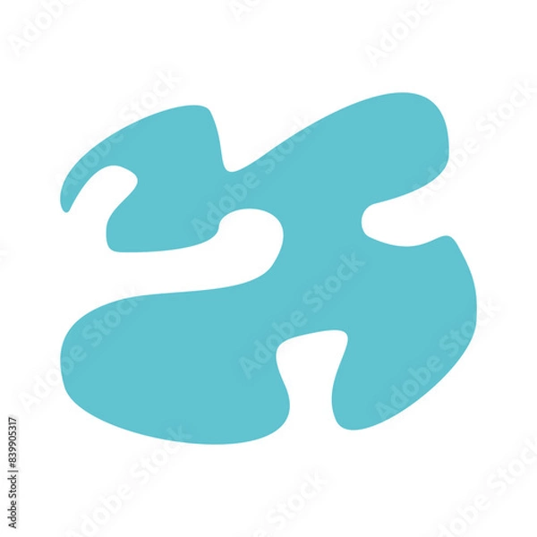 Obraz Organic Abstract Shape