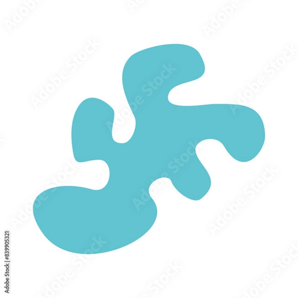 Obraz Organic Abstract Shape