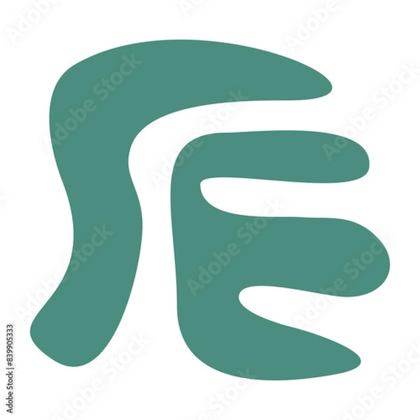 Obraz Organic Abstract Shape