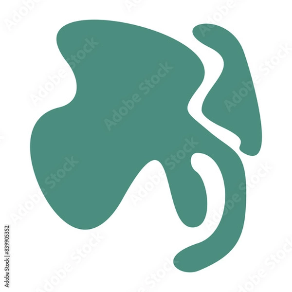 Obraz Organic Abstract Shape