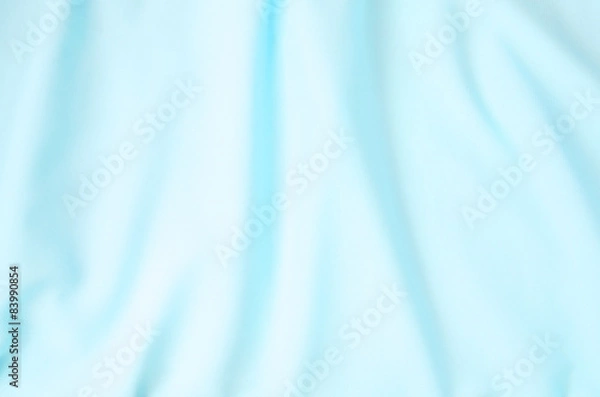 Fototapeta Crumpled bluefabric texture background