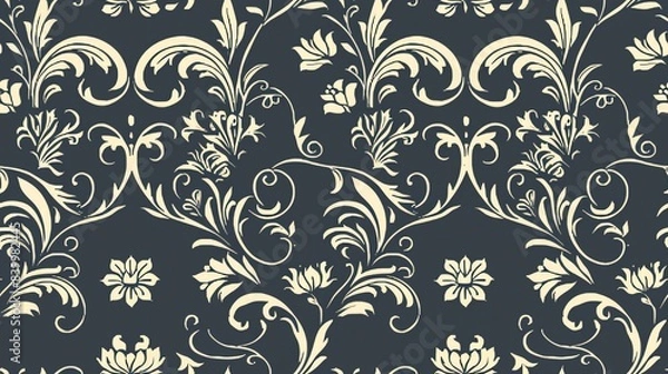 Obraz seamless pattern Elegant filigree designs