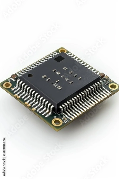 Fototapeta computer chip Isolated on a white background