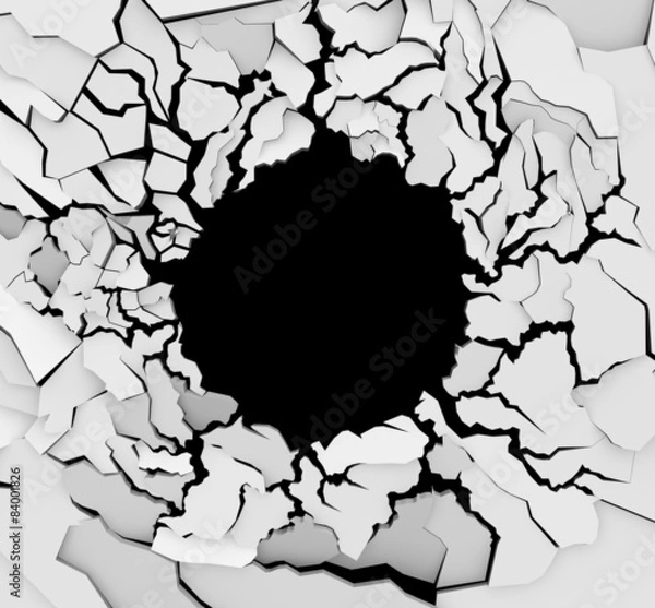 Obraz Earth Crack Hole