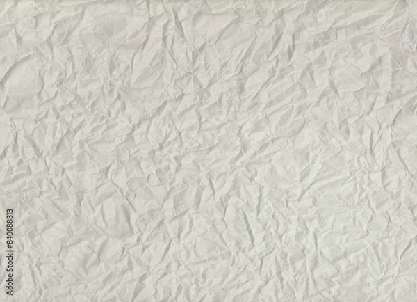 Fototapeta くしゃくしゃの紙 背景素材 コラージュ