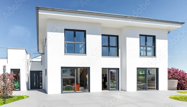 Obraz Einfamilienhaus, modern, Deutschland