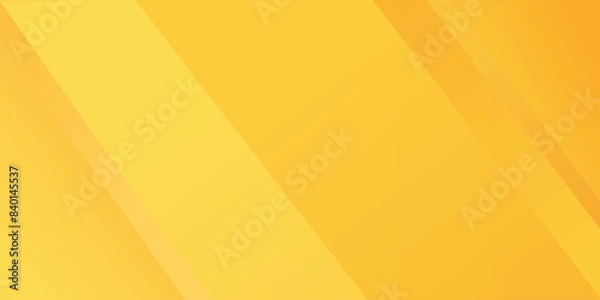 Fototapeta Modern yellow abstract background vector with lines and shapes. Perfect for banner, background, template, wallpaper, flyer, brochure, and presentation.
