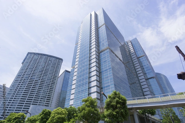 Fototapeta 品川　高層ビル群