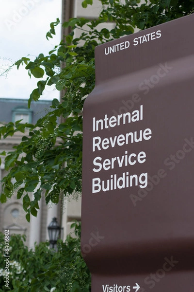 Obraz IRS Headquarters Sign