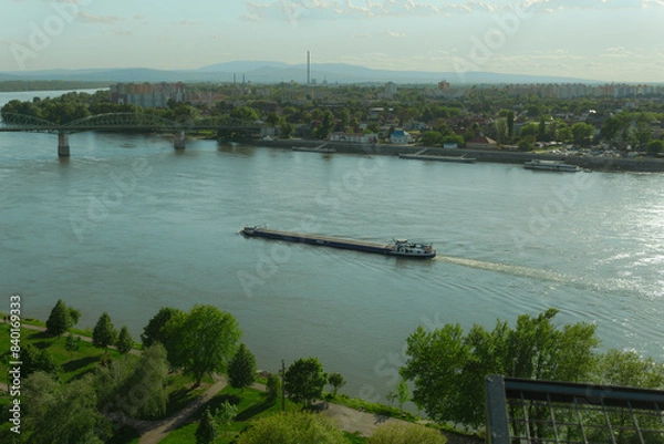 Obraz boats on the river