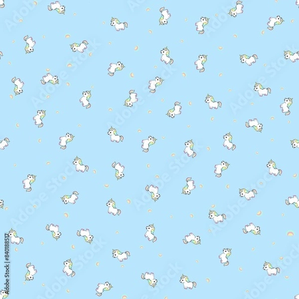 Fototapeta Seamless Pattern Texture Animals