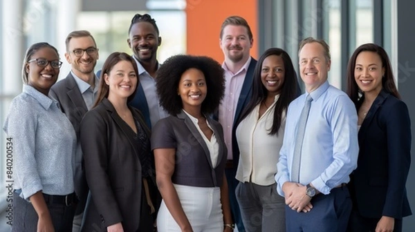 Obraz Smiling Business Team