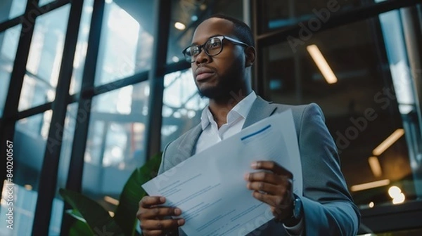 Obraz Interviewing at Corporate Office