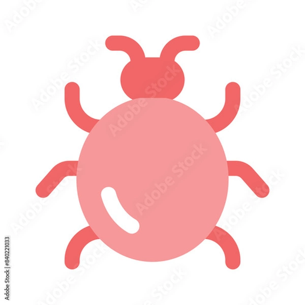 Fototapeta Creatively designed icon of computer virus, bug vector design