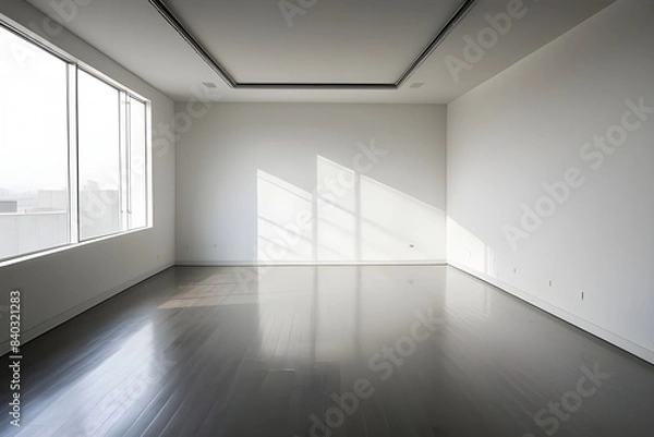Fototapeta a modern empty room