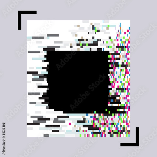 Fototapeta Abstract Glitch Design