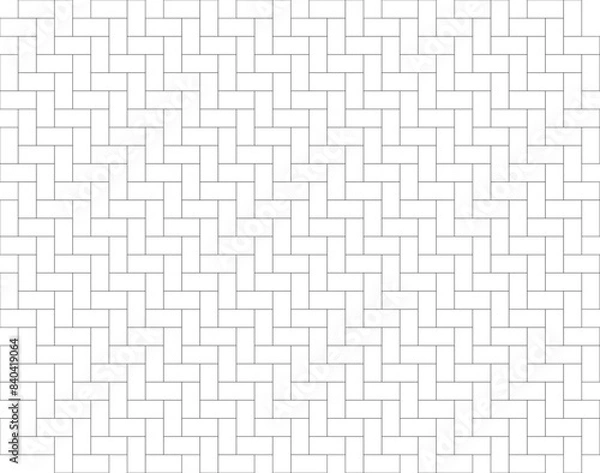 Fototapeta Paving Block Pattern