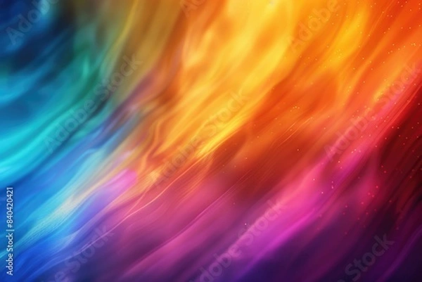 Obraz A blurred image of a colorful background with a gradient effect, perfect for abstract designs or creative projects