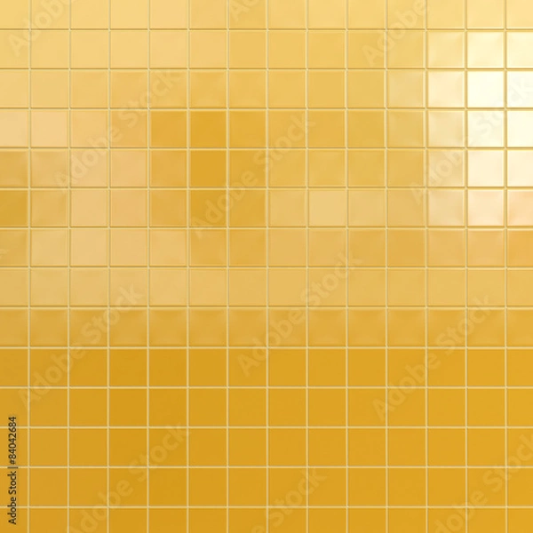 Obraz Yellow tiles background