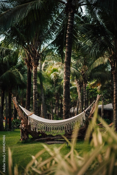 Obraz hammock on the beach
