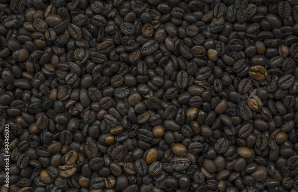 Fototapeta Coffee beans background