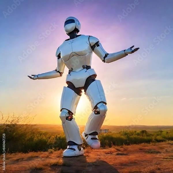 Fototapeta robot in action