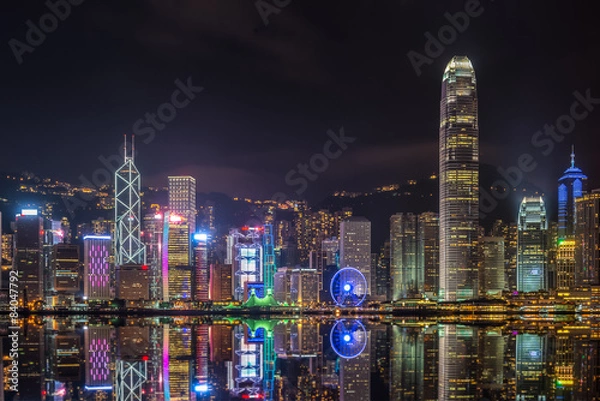 Obraz Hong Kong by Night