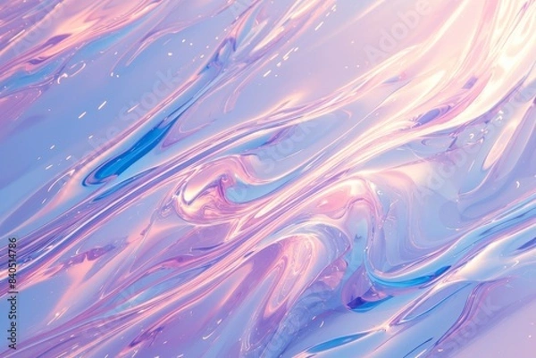 Obraz Colorful abstract painting of water droplets in style