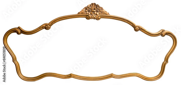 Obraz Vintage mirror isolated.