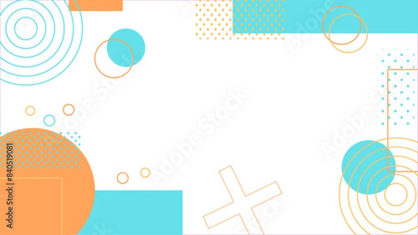 Fototapeta Abstract halftone background. Geometric abstract background