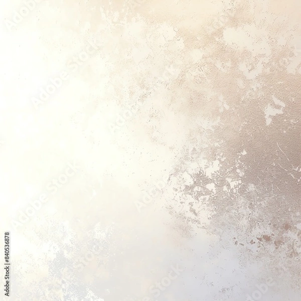Fototapeta Soft abstract beige and white grunge texture background, perfect for minimalist and vintage-themed projects.