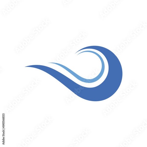 Obraz Water Wave illustration