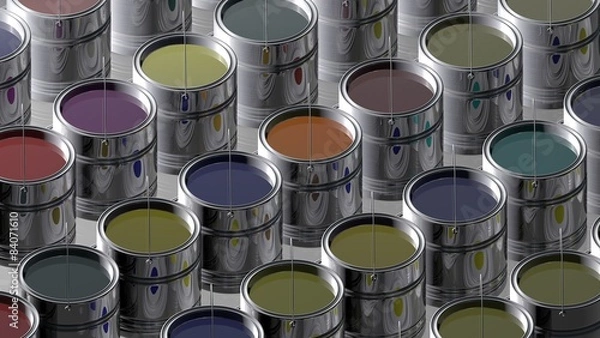 Obraz Paint cans color
