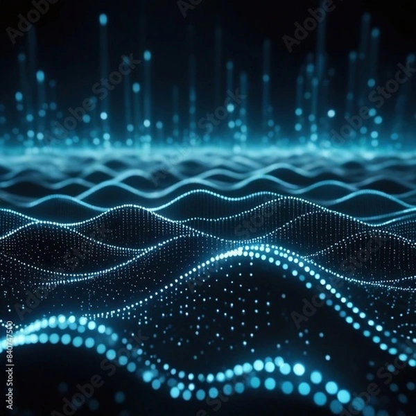 Fototapeta Background of technological concepts