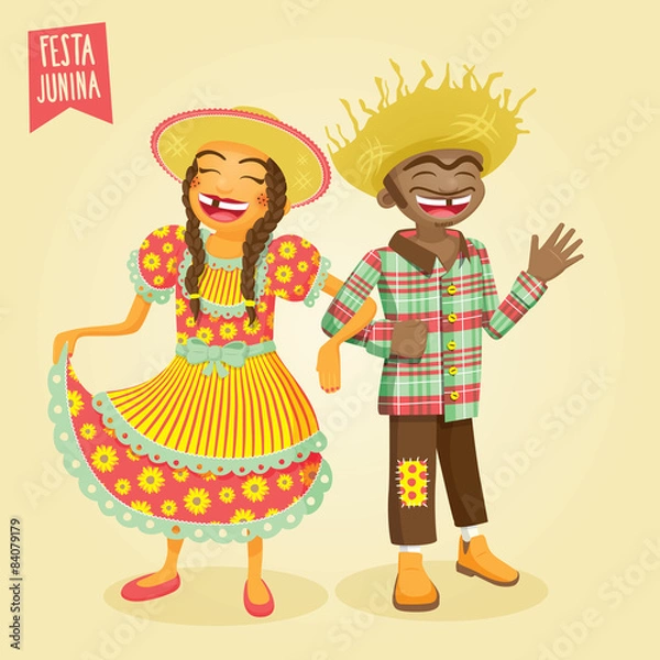 Fototapeta June Festival / St. John - EPS 10 with transparencies