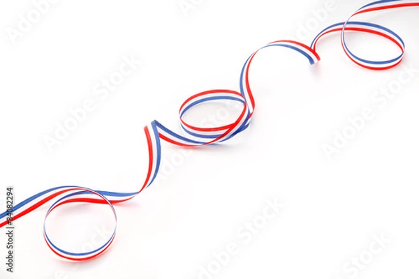 Fototapeta フランス柄のリボン