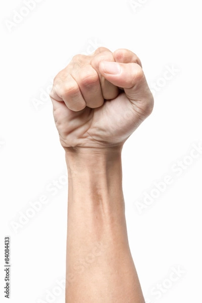 Obraz Male clenched fist