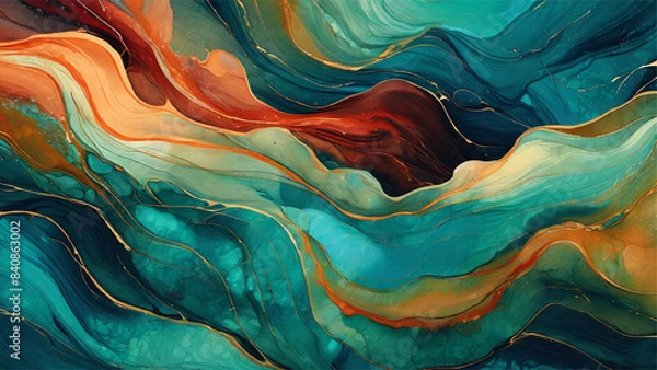 Obraz abstract watercolor background